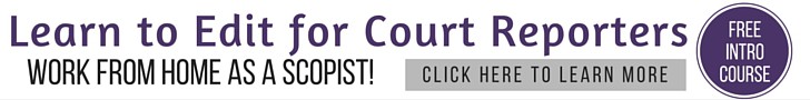 Scopist training