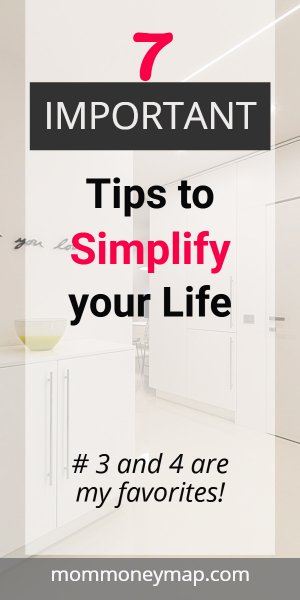 How to simplify your life