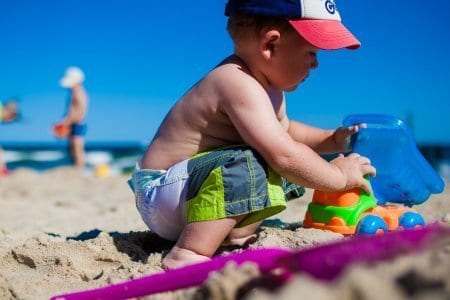 Beach with Toddler