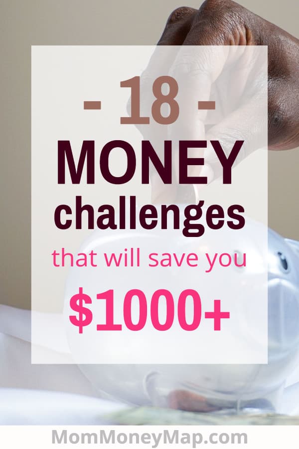 Monthly savings challenge