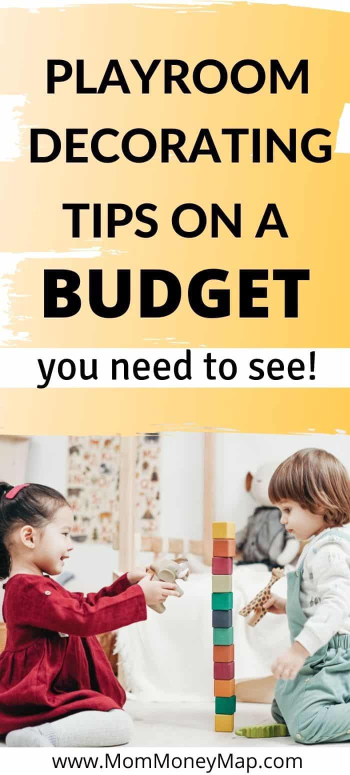 Playroom decorating ideas on a budget