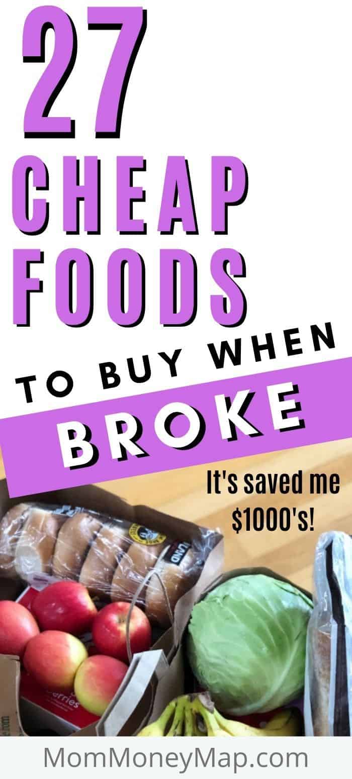 Cheapest Foods to Eat