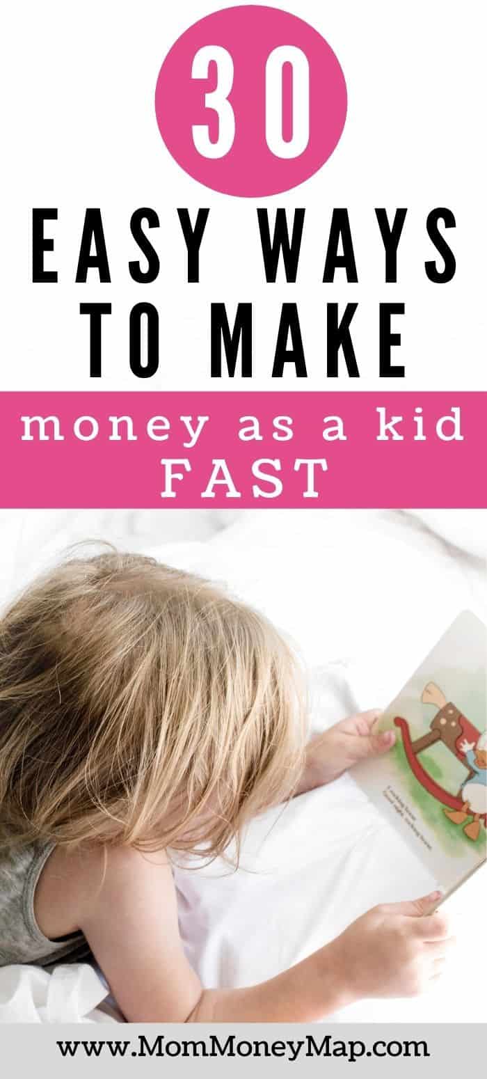 how to make money as a kid at home