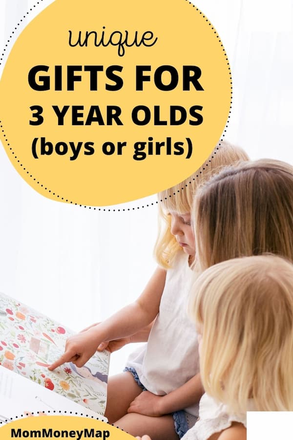 three year old gifts ideas unique