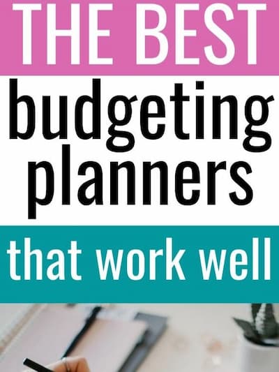 best paper budget planner