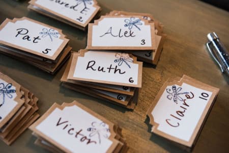 how to have a small backyard wedding on a budget
