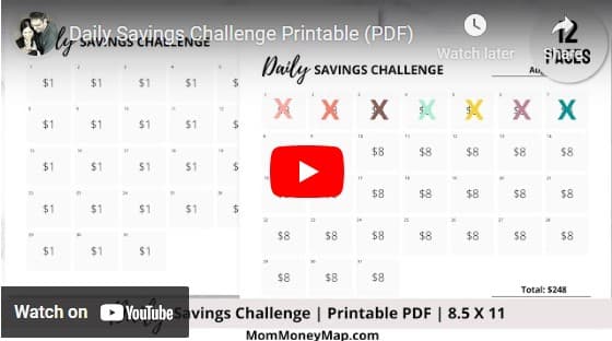 save money challenges