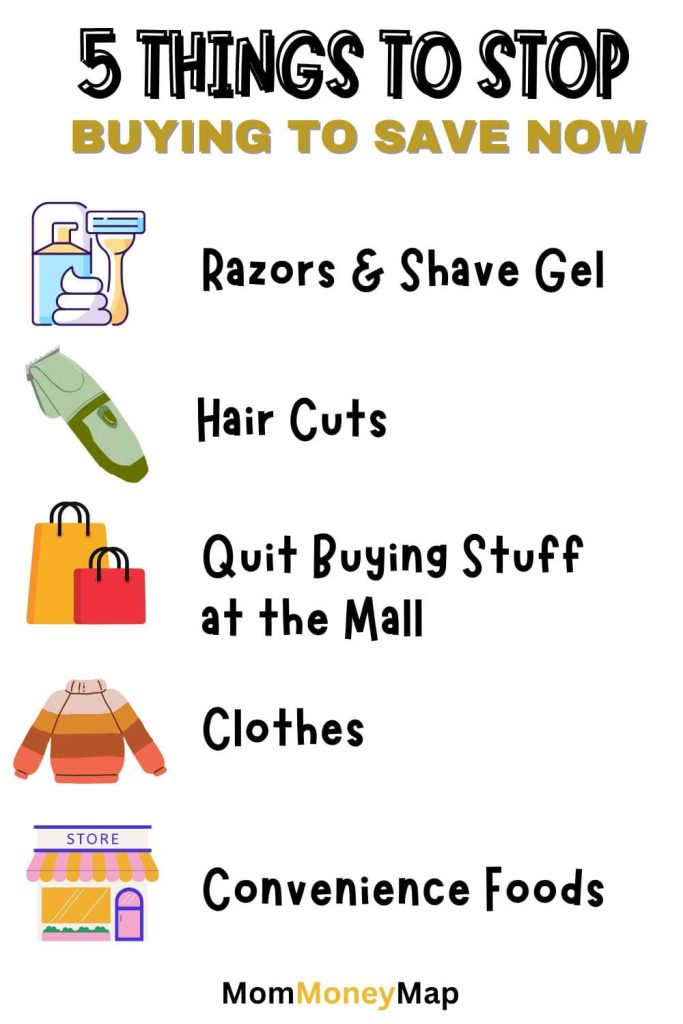 things to stop buying to stop being poor
