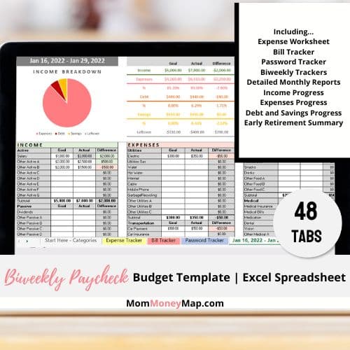 how to save money on a biweekly paycheck